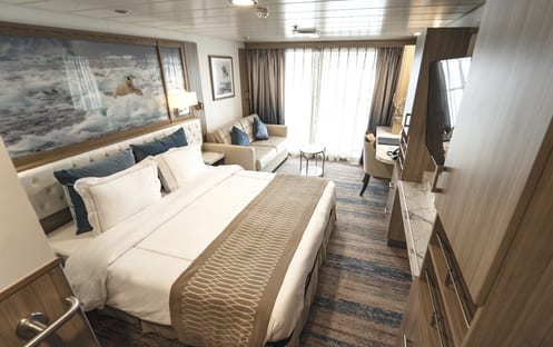 Aurora Expeditions Greg Mortimer Balcony Stateroom A